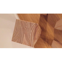 Tischbein, Tischfuß, 4er Set Lärche, rustikal, hochwertig verleimt 70cm 6/6